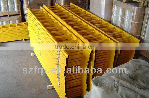 High strength FRP/GRP fiberglass step ladder