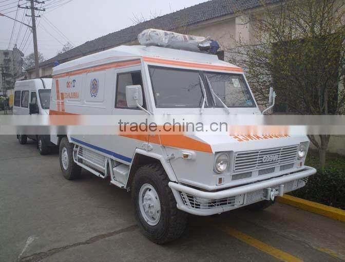 NJ2046SFD6 IVECO 4WD RHD military Ambulance