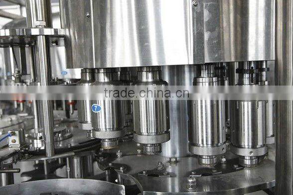 Automatic glass bottle juice filling machine