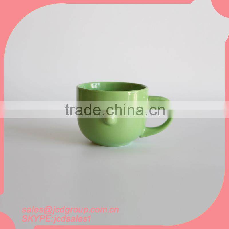 cartoon face ceramic bowl