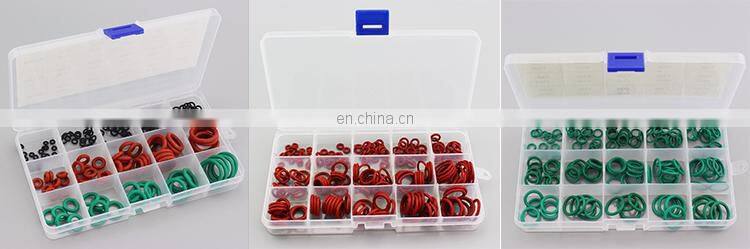 Rubber O Ring Kit 225PCS 382PCS 386PCS 404PCS 407PCS 419PCS With Case