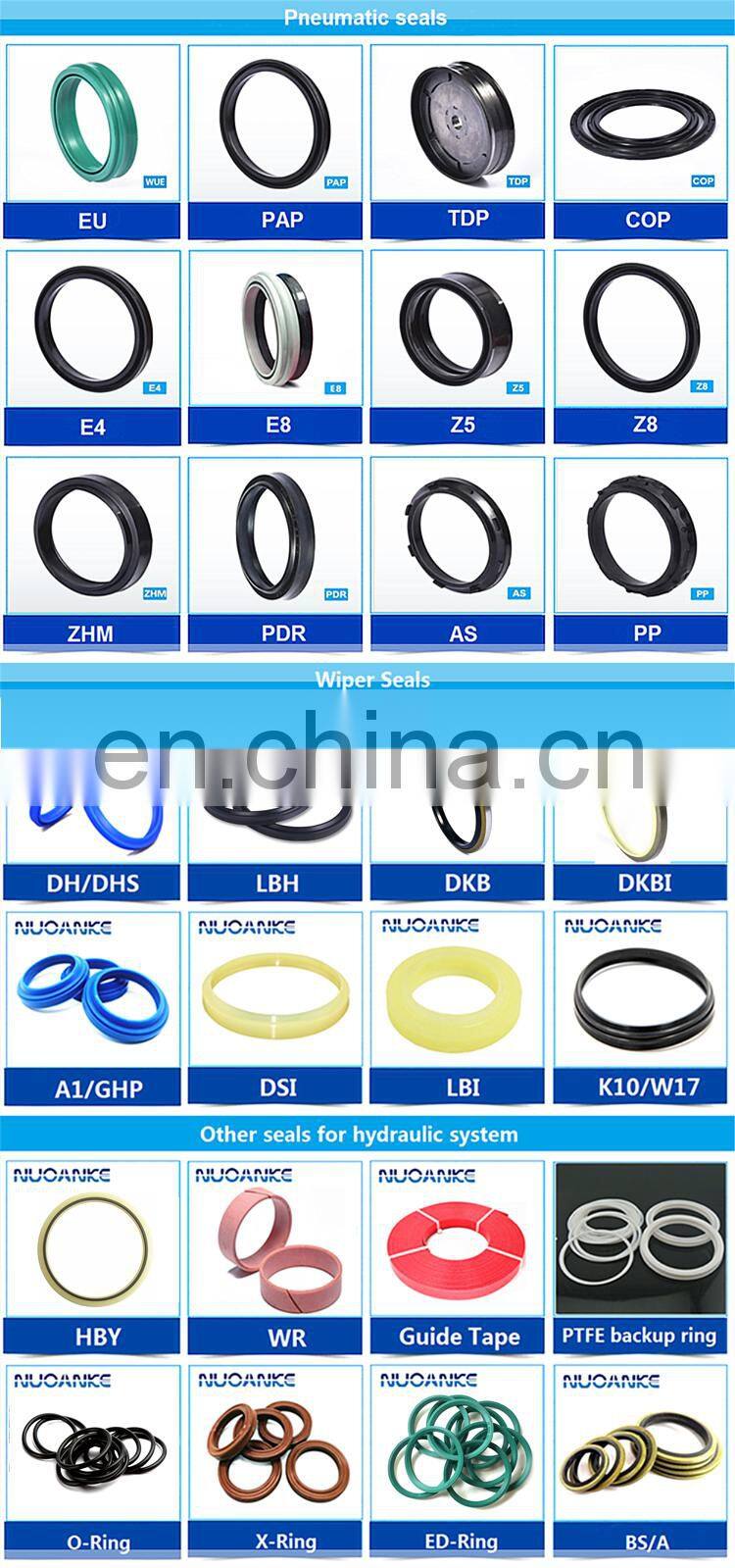 High Quality Polyurethane UN UNS USH Hydraulic Cylinder Piston And Rod Oil Seal NBR PU U Cup Seal