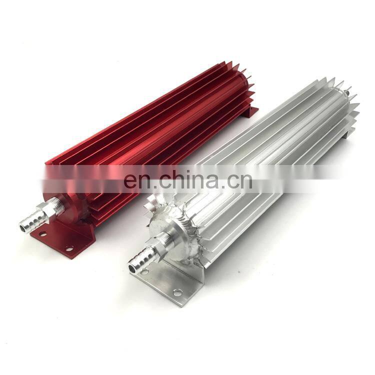 18" inch Aluminum Dual Pass Finned Transmission trans oil Cooler Universal