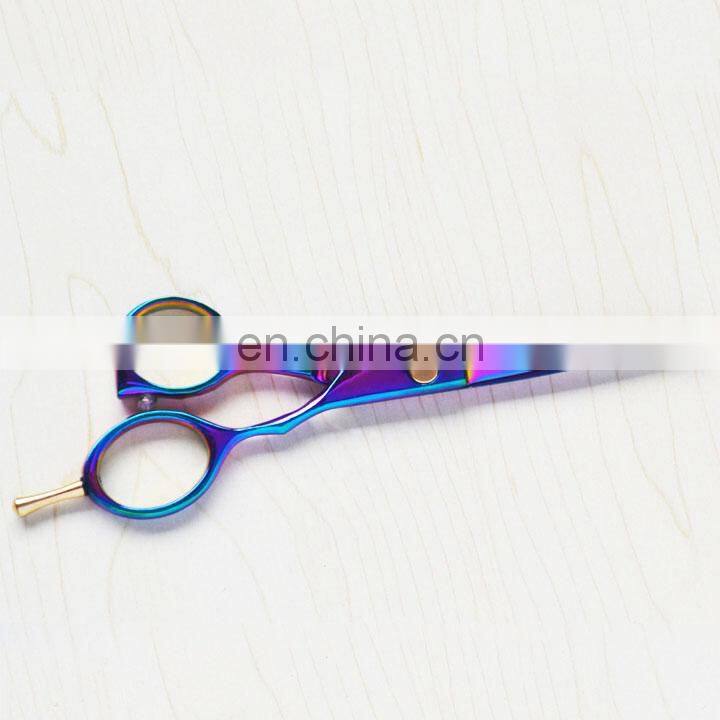 Purple titanium 6.0 inch hairdresser shear hair salon product hot sale hair scissors