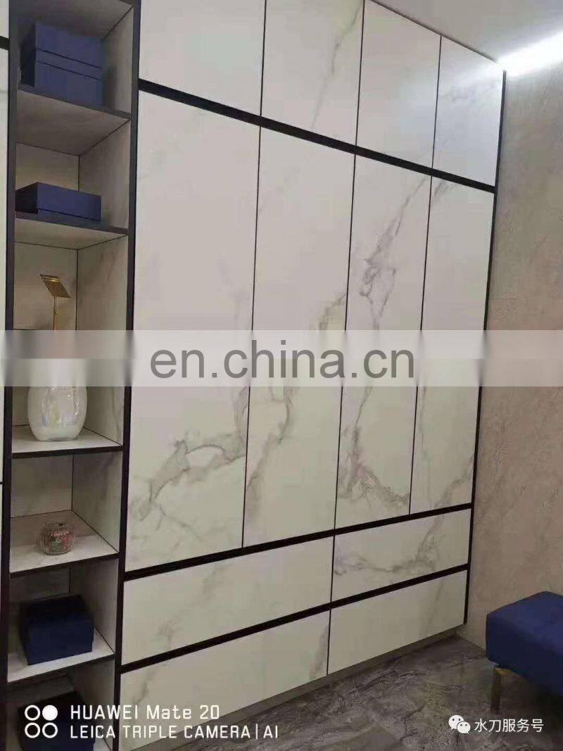 customized marble porcelain tile white or black bathroom counter top