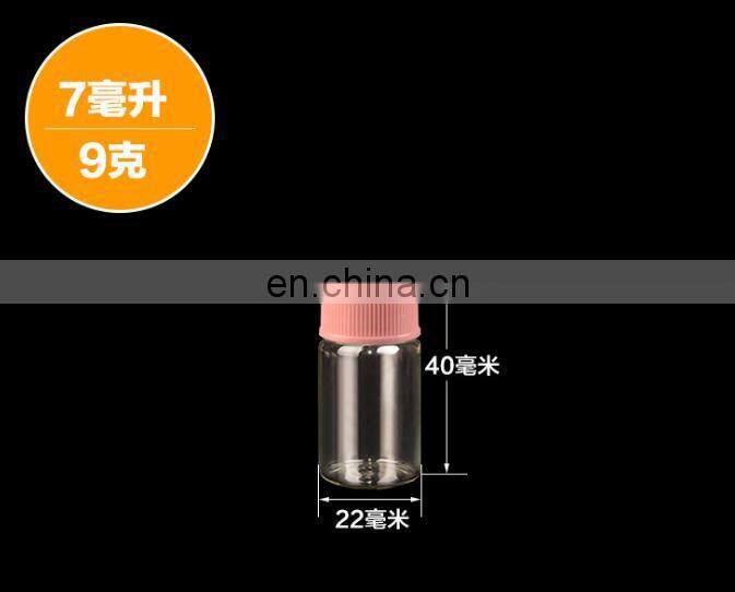 borosilicate clear small mini test tube glass bottle wishing drifting glass tube jar with cork