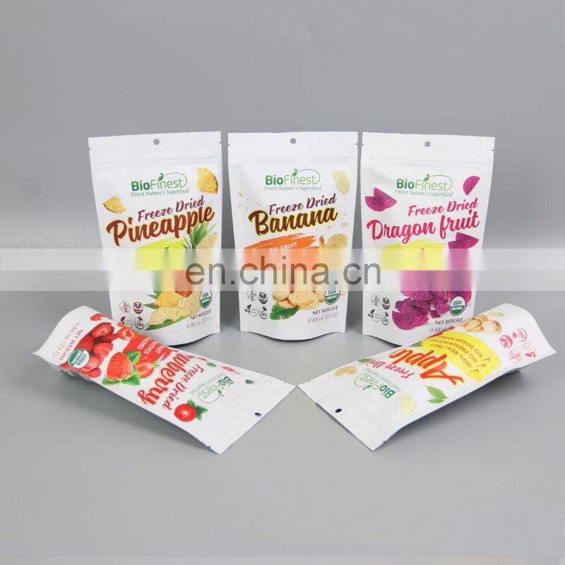 Custom Print Aluminum Foil Stand Up Pouch Bags