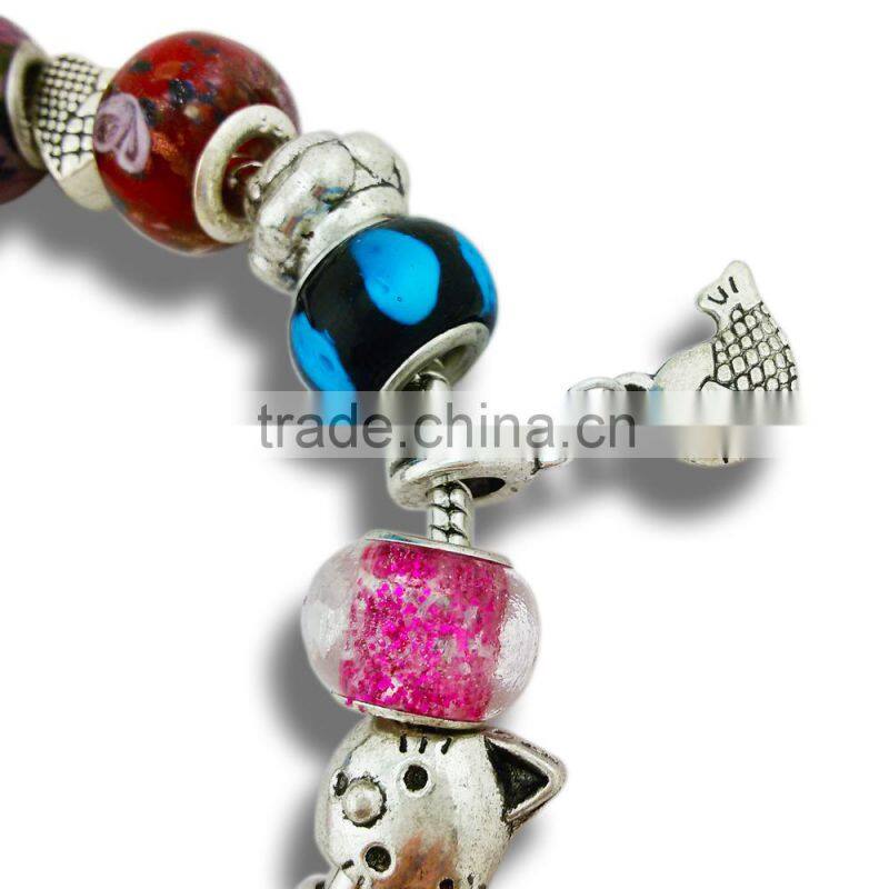 2015 China wholesale fashion jewellery wholesale European beaded bracelets for women
