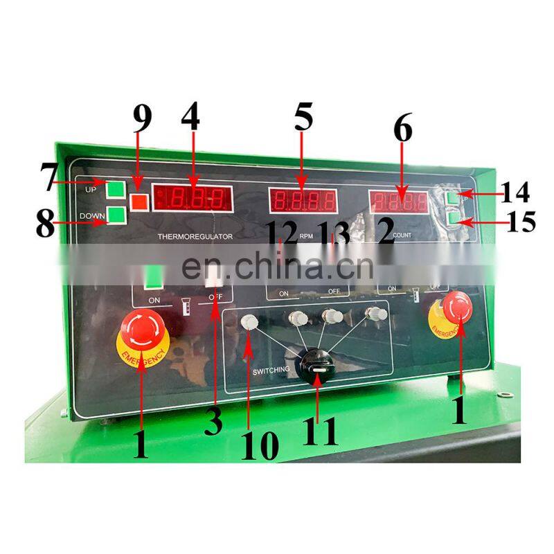 Hot sale fuel injection pump calibration machine COM-D