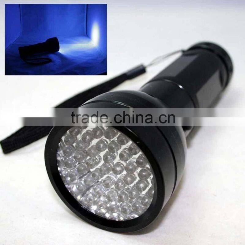 51 LED UV Flashlight,rechargeable led torch,best uv led flashlight,black light uv torch light