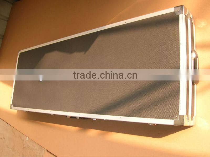 Professional All Black Custom Aluminum Gun Case