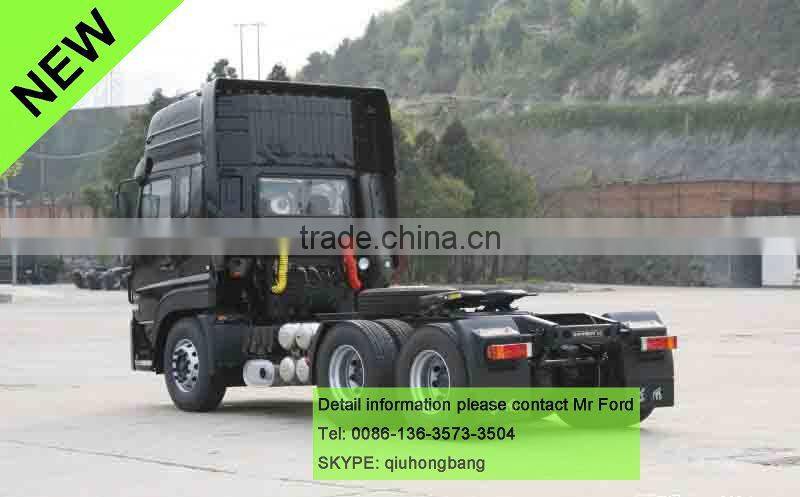 6x4 black Dongfeng kinland road tractor truck trator truck road tractor truck 0086-13635733504