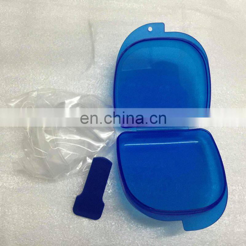 Silicone Sleeping Mouth Guard Stop Teeth Grinding Anti Snoring Bruxism Sleeping Aid Mouthguard with Case Box Health Care