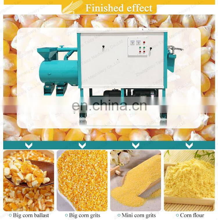 electric wet corn grinders degerminator corn maize grinding mill machinery