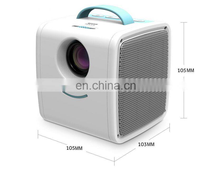 2019 Christmas Gift S1 Portable Kid Mini LCD Story Projector with Hi-Fi Speaker