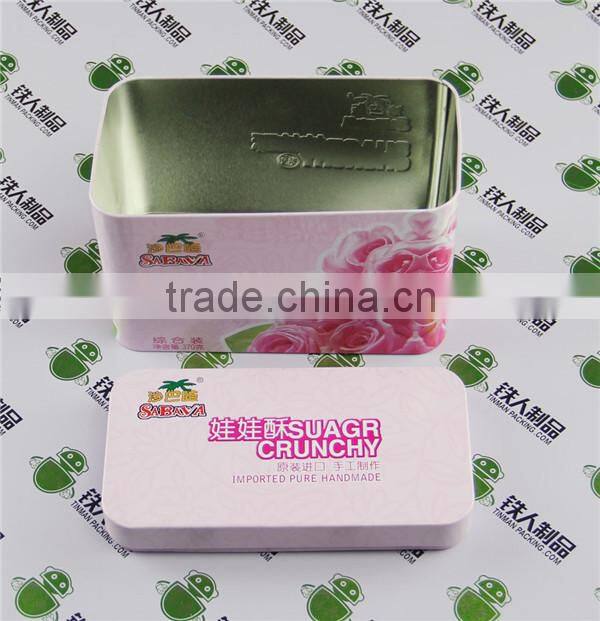 Musical tin box for Candy, Chocolate Metal Packing