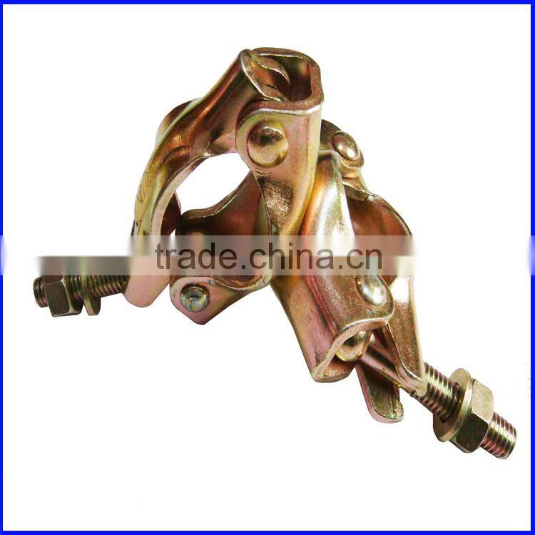 Electrical galvanized scaffolding quick coupler for construction