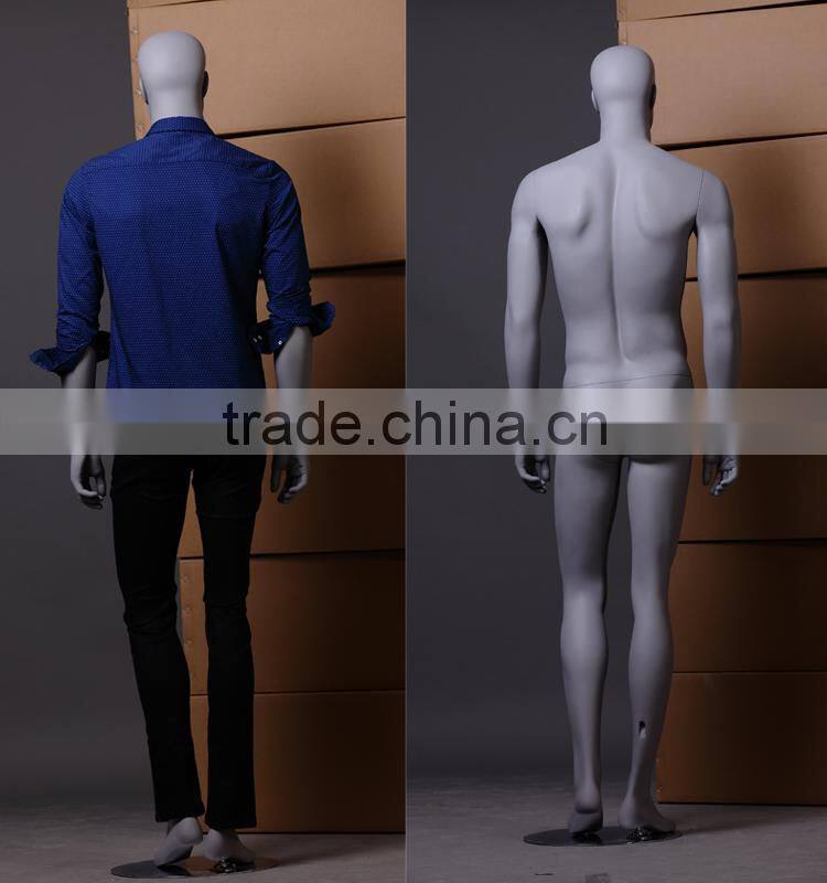stand male fiberglass mannequin