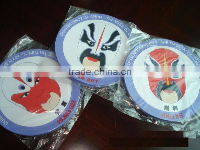 colorful PVC cup mat, PVC rubber table mat, silicone coaster