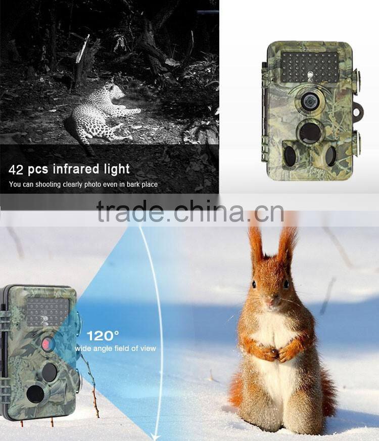 Outdoor Hunting Thermal Vision Camera With 42pcs 940nm infrared Trail Camera IP 54 Protected