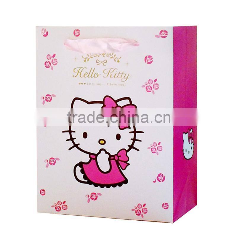 shoe shop paper bag packaging for business promotion