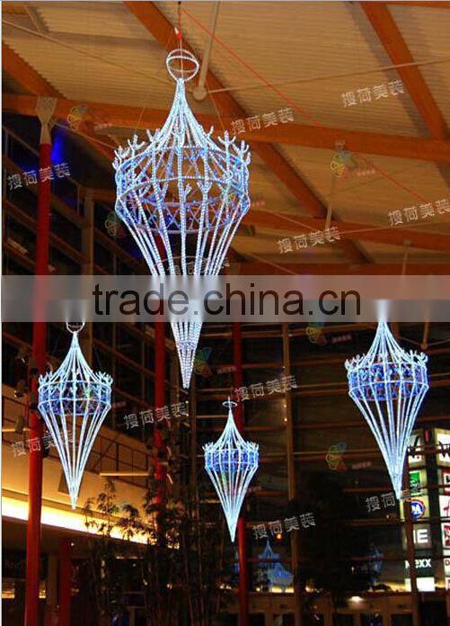 Ramadan Lantern with LED Light for shopping Mall Ramadan decoration