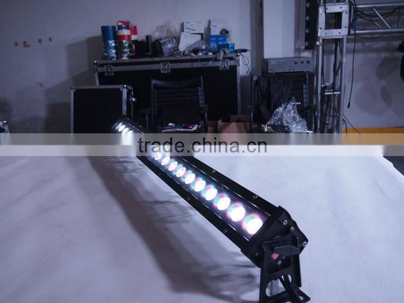 12W*18 uniform color mixing 1 meter waterproofr led bar wall washer for stage outdoor led wall washer led stripe outdoor
