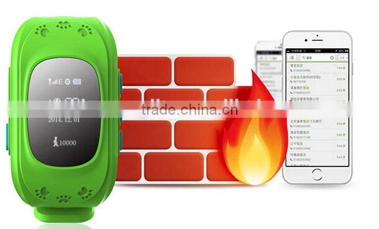 New Smart Bracelet With GPS Position Funtion Safe Area Setting Funtion Child Bracelet Tracker for Sale