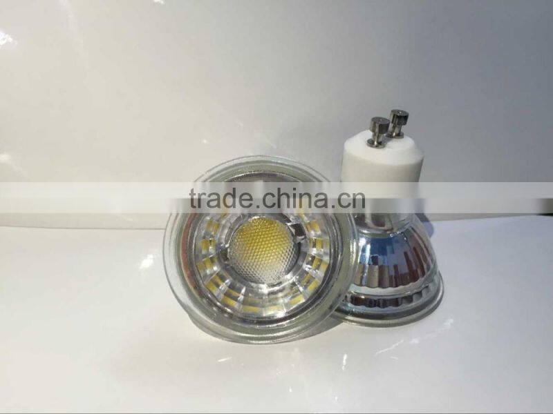 China Supplier CE ROHS Approved 6W Dimmable COB GU10 LED Spotlight