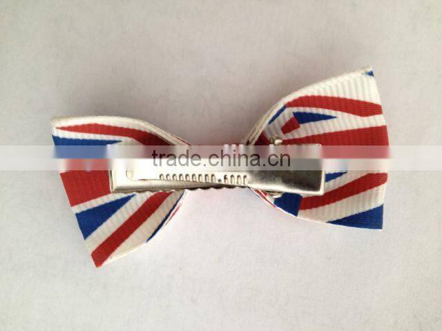 2014 Fashion Flag Metal Hair Clip