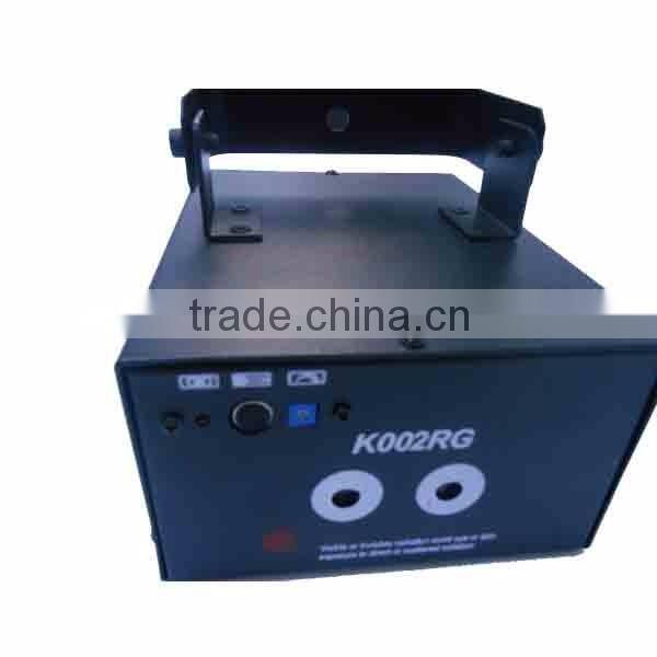 amazing double color effect Christmas grating laser lighting