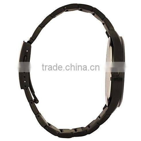 Christmas Gift Watches Black Face with Black Bracelet Watch men