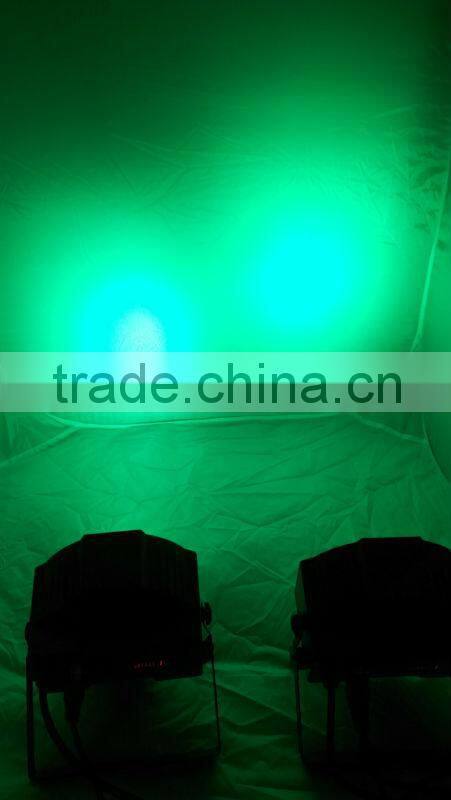 7*10w Quad led slim par light, 7*10W RGBW 4-in-1 High brightness LED flat par can, LED Par Light