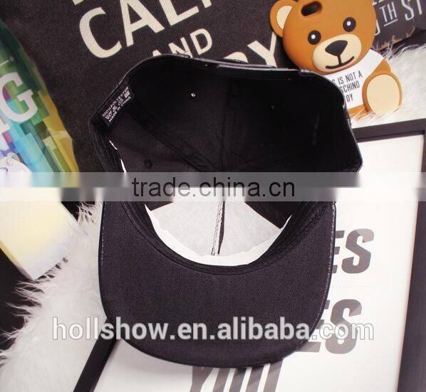 Cute Colorful Cartoon Animal Bear Pattern Leather Snapback Hats Custom