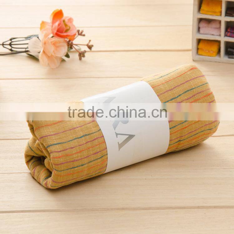 New Style Oversized Viscose Vertical Colorful Striped Scarf