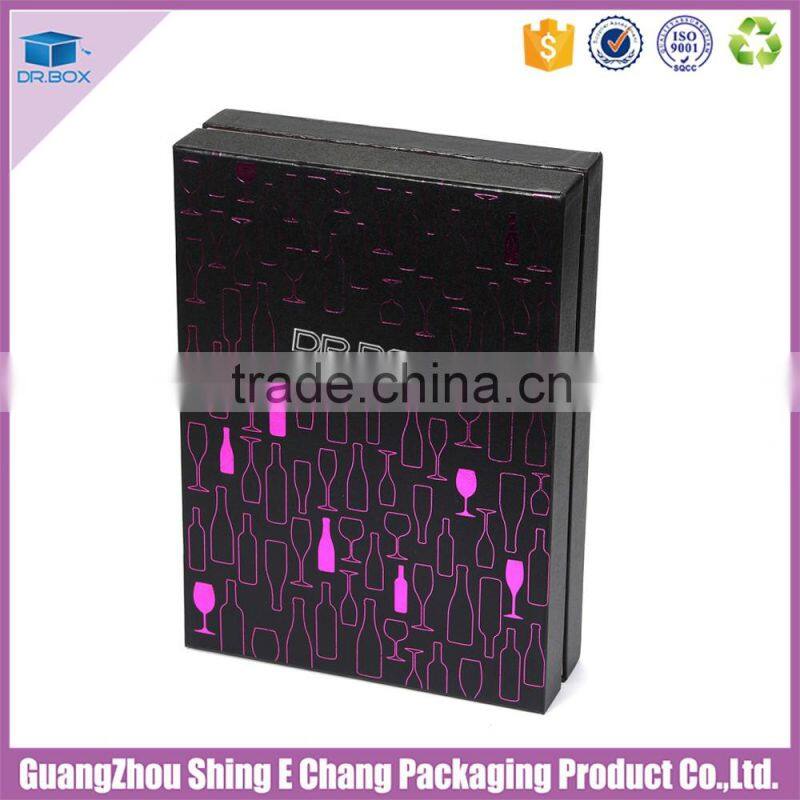 Low MOQ Experienced Custom luxury Design Rigid wine box