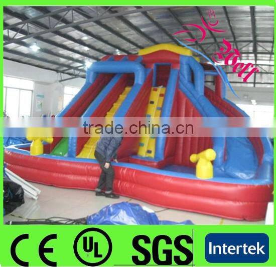 2014 newest cheap inflatable slides for sale / giant inflatable slide