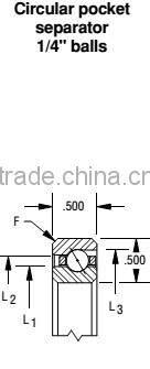 KD040AR0 Reail-silm Thin-section bearings (4x5x0.8 in) Slim ring types