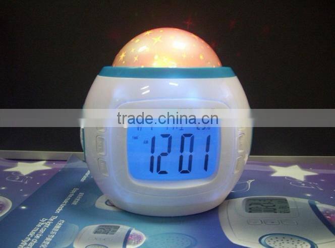 alarm clock sky led kid alarm clock projector star projector weather digital light