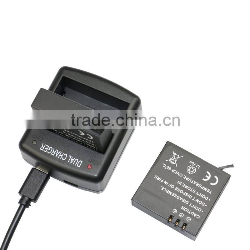 1400mAh Battery for Xiaomi yi 2 4K Camera Battery Pack for Z16-1