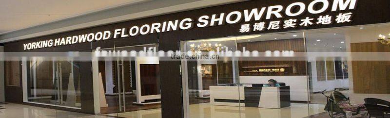 Herringbone teak parquet