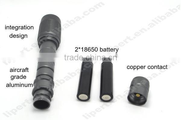 (120005) Emergency handheld best aluminium manual flashlight