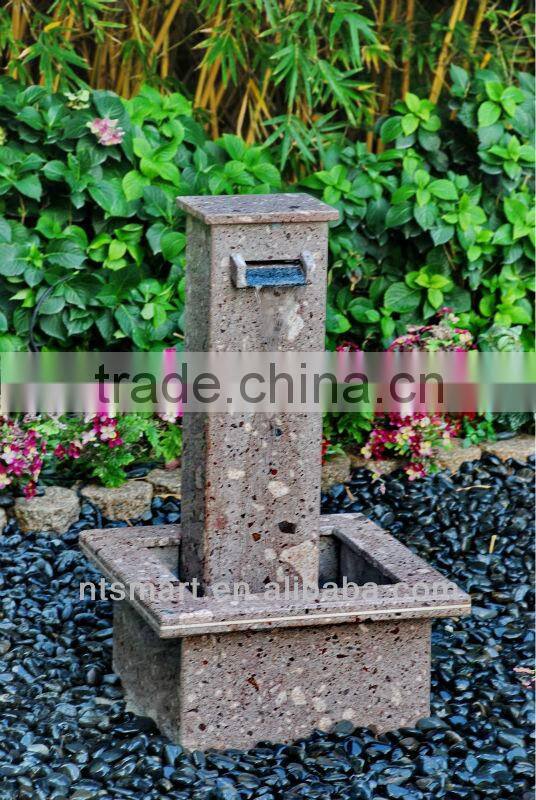 Granite Crystal Fountain with ball