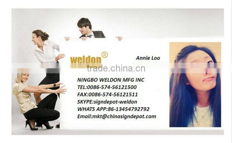 Custom metal frame outdoor crowd control barrier banner stanchion