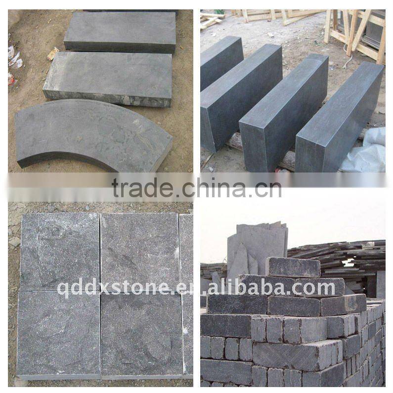 chinese honed bluestone wall caps