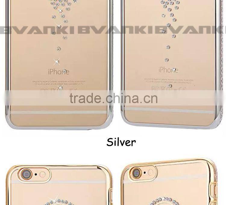 Accesories Mobile Waterproof Prestigio Phone Case For iPhone 6 Cover Diamond,Mobile Phone Case Material Plastic Rock Case