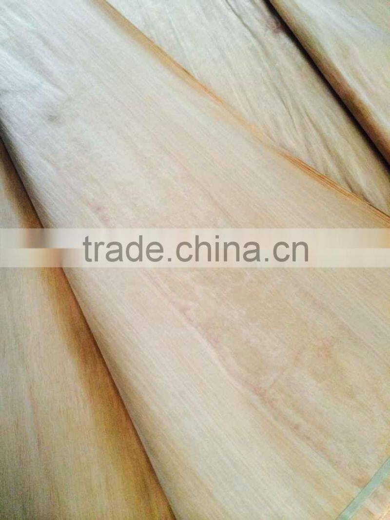 Pencil cedar wood natural veneer for cedar plywood 0.30mm with best price