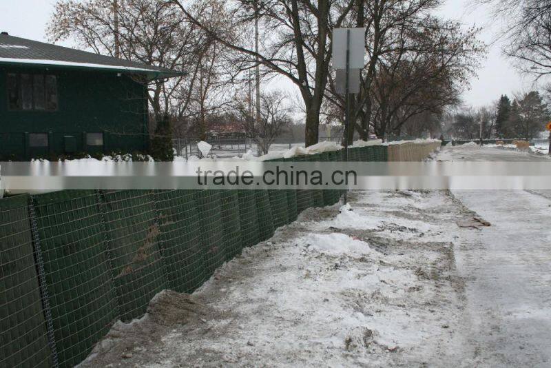 Sand barrier HESCO bastion bullet proof sand wall