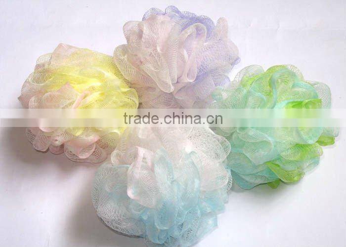 Mesh Puff/bath accessories face cleaning sponge