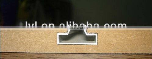 birght red color melamine laminated MDF board sheet wood price